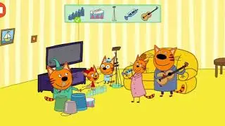 Три кота  Музыкальные инструменты. Игры для детей