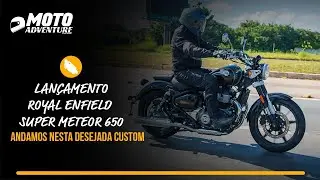 ANDAMOS NA ROYAL ENFIELD  SUPER METEOR  650