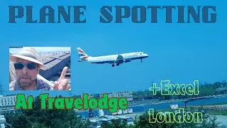 UK Tour of Excel London and City Airport | Exploring London City Airport And Plane Spotting