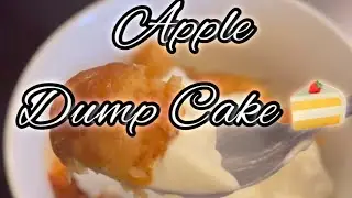 Easy & Delicious Apple Dump Cake #cookingchannel #dumpcake