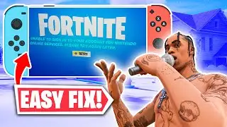 Fix Fortnite Unable to Sign in to your account for Nintendo Online Services. Please Try again Later