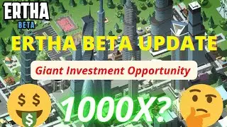 Eartha Beta UPDATE + $60k Spent on inter-Metaverse portals big opportunity