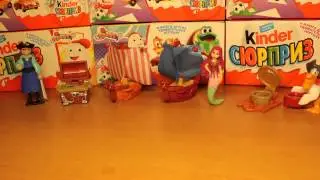 Монстры и пираты обзор, Киндер Сюрприз Monsters and Pirates Review, Kinder Surprise