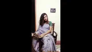 #Transgender​ #crossdresser​ Boy to girl  in public wearing saree/ cross dressing on Live chat