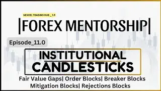 Institutional Candles - FVG, ORDER BLOCKS, BREAKER BLOCKS, MITIGATION BLOCKS, REJECTION BLOCKS
