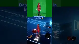 Deadpool Dance in Beat Saber VR. Meta Quest 3. NSYNC - Bye Bye Bye. LadyPool