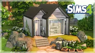 MODERN SCANDI MICRO HOME 🌳 | The Sims 4 Speedbuild | No CC