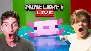 We're Watching Minecraft Live! ft. @vileau