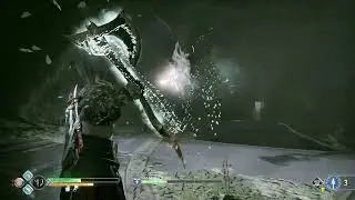 Kratos Freya Vs Nidhogg God Of War Ragnarok New Gameplay | Thor vs kratos vs swartalofurr full fight