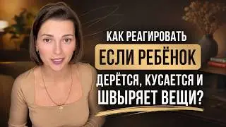Как реагировать если ребёнок дерётся, кусается и швыряет вещи?