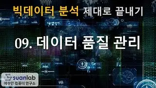 09 데이터 품질 관리 - 빅데이터 분석 제대로 끝내기