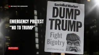 Emergency Protest No to Trump - Short interview with American Student at the end  | 06/11/24