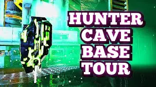 Hunter Cave Base Tour PVP Small Tribes Cluster Ark Survival Evolved