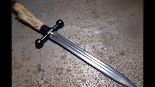 Нож своими руками из ножки косули и штык ножа