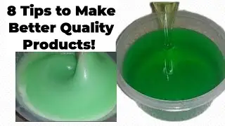 How to Improve the Quality of your Liquid Soap Production at Home!
