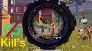 Rush gameplay🔥| Impossible chicken dinner😫😭| 65 kill’s squard n 1v10😱