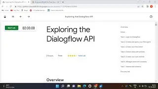 Exploring the Dialogflow API
