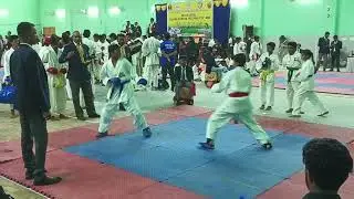 semi final #kumite | mitun vs arjun | mysore dasara karate championship--2024