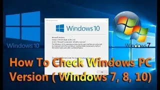 How to Check Windows Version, 32 bit or 64 bit ?