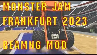 Beamng drive Monster Jam Frankfurt 2023 mod (download in description)