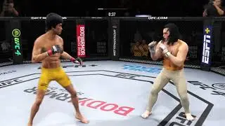 UFC 4 | Bruce Lee vs. Shione Cooper (CURVY MODEL) (EA Sports UFC 4)