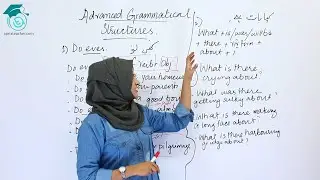 Advanced English Structures, Lecture 2 | English Language