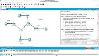 11.9.3 - Packet Tracer - VLSM Design and Implementation Practice