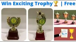 Online Competition 2021 Free/ Win Exciting Trophy🏆
