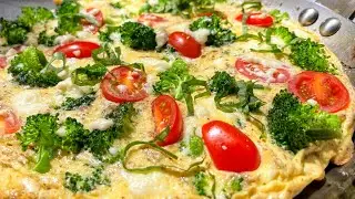 5 МИНУТ Невероятно Вкусный завтрак на одной сковороде. Я готовлю каждый день! Вкус покорит любого!
