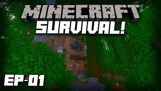Best Minecraft Survival Starter House! | Minecraft (1.16) - Survival Let's Play (Episode 1)