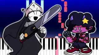 Bazinga Song - VS Fever - Friday Night Funkin (Piano Tutorial)
