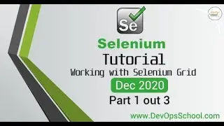 Selenium Tutorial| Working with Selenium IDE | Dec 2020 | Part 1 out of 3|