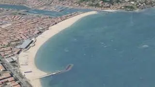 Tide simulation at Saint Jean de Luz (France) with Itowns platform