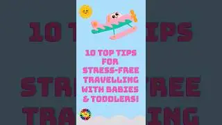 ✈️Travelling with Toddlers & Babies - How To Keep Little Ones Occupied at the Airport!🤩 #shorts