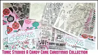 A Candy Cane Christmas | Tonic Studios Christmas Collection