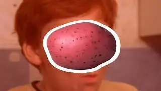 Galkin eats 1000 degree potato (why do you watch this?)
