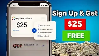 Create A Payoneer Account & Get $25 FREE!