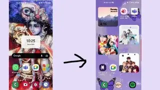 BTS based Aesthetic mobile decor.
