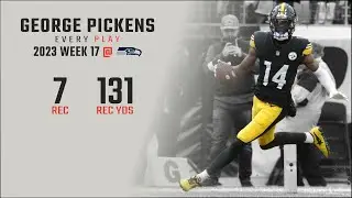 George Pickens Week 17 | Every Target and Catch @ Seattle Seahawks | 2023 NFL Highlights