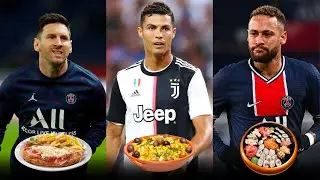 Top 20 Footballers And Their Favourite Foods