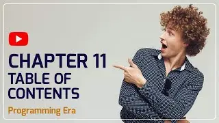 MS WORD | Chapter 12 | Table of Contents