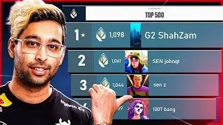 hitting RANK 1 RADIANT AGAIN (ft. SEN Sacy) | G2 ShahZaM