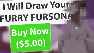 I Paid A FURRY on FIVERR To Make My FURSONA...