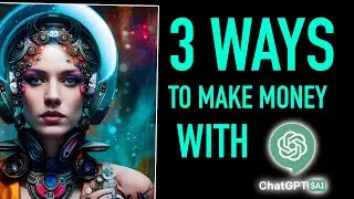 How To Make Money Online With ChatGPT + MidJourney: Top 3 Ways To Make $200 Daily #makemoneyonline