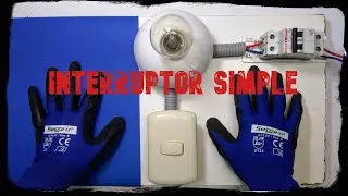 Como instalar un interruptor simple para varios focos /  Bien explicado.