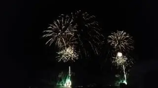 Feux d'artifice du 14 juillet 2017 à Saint-Raphaël
