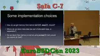 How OpenBSD’s malloc helps the developer - Otto Moerbeek - EuroBSDcon 2023