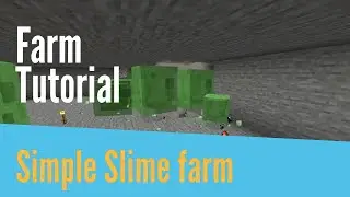 SIMPLE and efficient SLIME FARM tutorial! Minecraft 1.14.4+