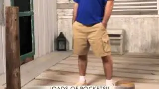 Haband's 8-Pocket Cargo Shorts