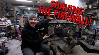 Shaving a Car's Firewall!  Smooth All Those Holes!